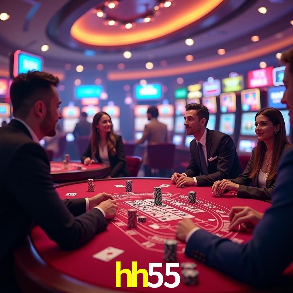 A Experiência Imersiva dos Cassinos Ao Vivo no hh55